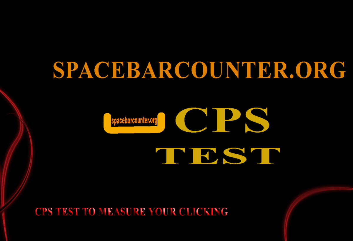 10 secs space bar cps test. wow 