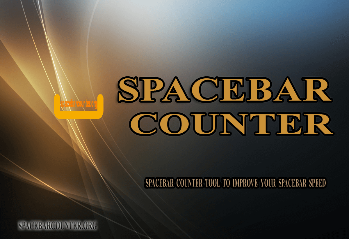 spacebar click counter 1 minute